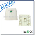 Aucas modular jack face plate, rj45 keystone jack faceplate